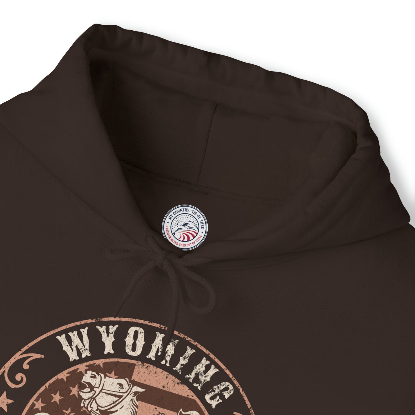 Wyoming Forever West Heavy Blend Pullover Hoodie