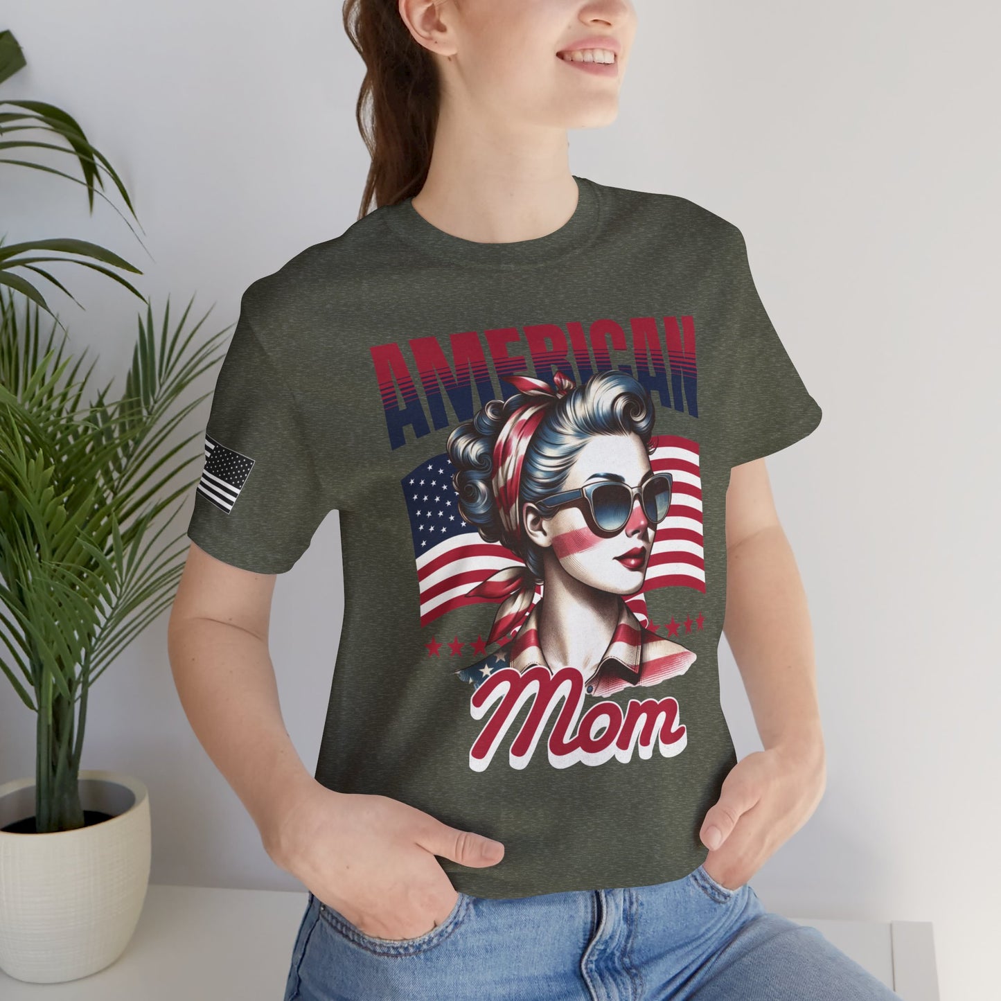 American Mom Premium Tee