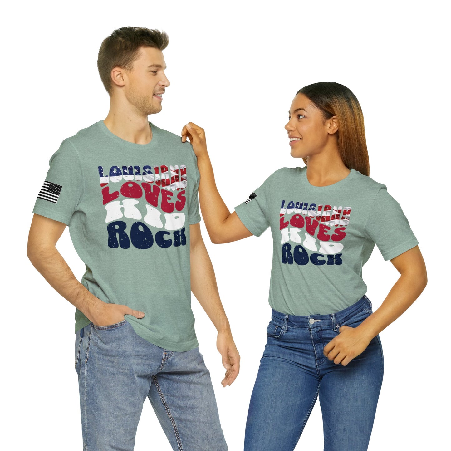 Louisiana Loves Kid Rock Retro Premium Tee