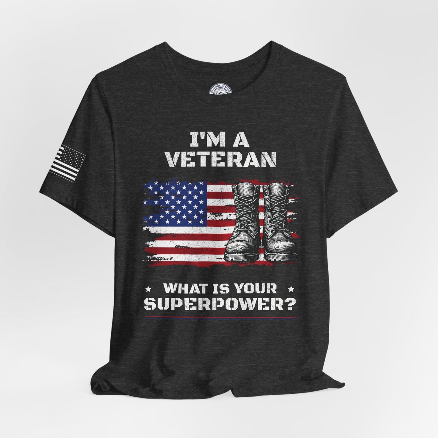 Veteran Superpower Premium Tee