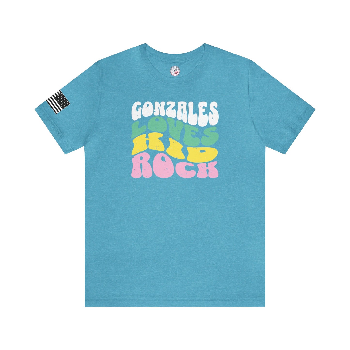 Gonzales Loves Kid Rock Retro Premium Tee