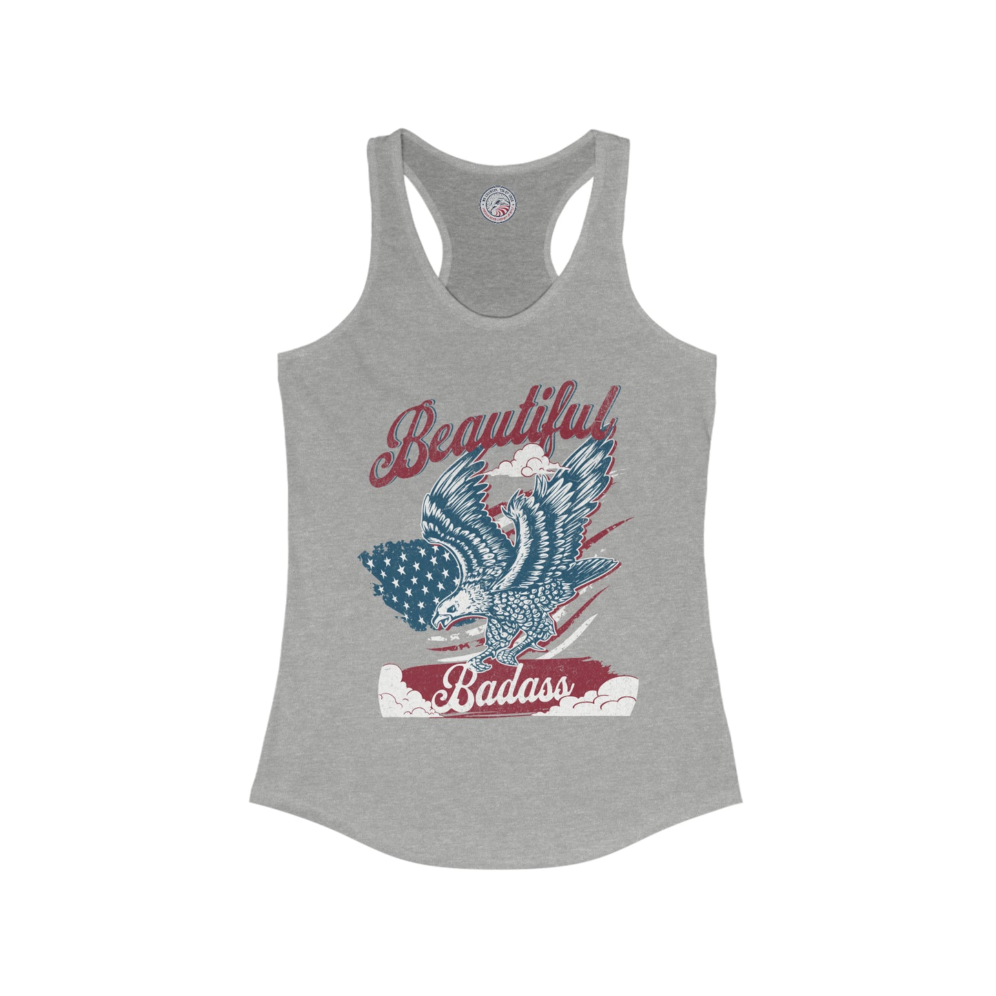 Beautiful Badass Ladies' Slim Fit Racerback Tank