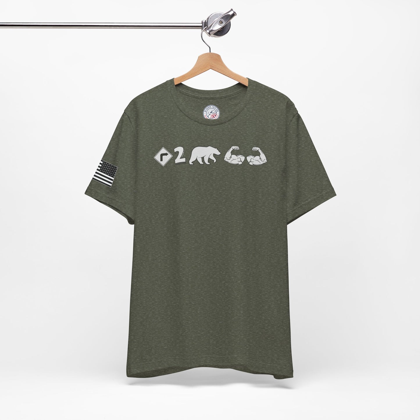 Right to Bear Arms Premium Tee - Horizontal