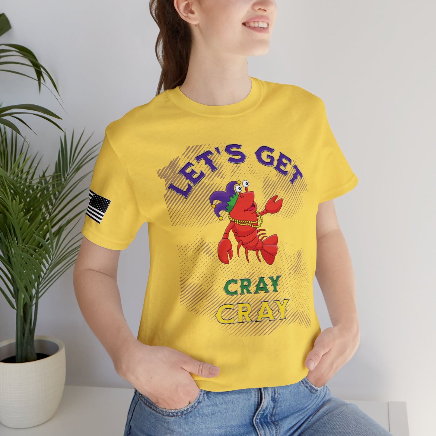 Let's Get Cray Cray Mardi Gras Premium Tee