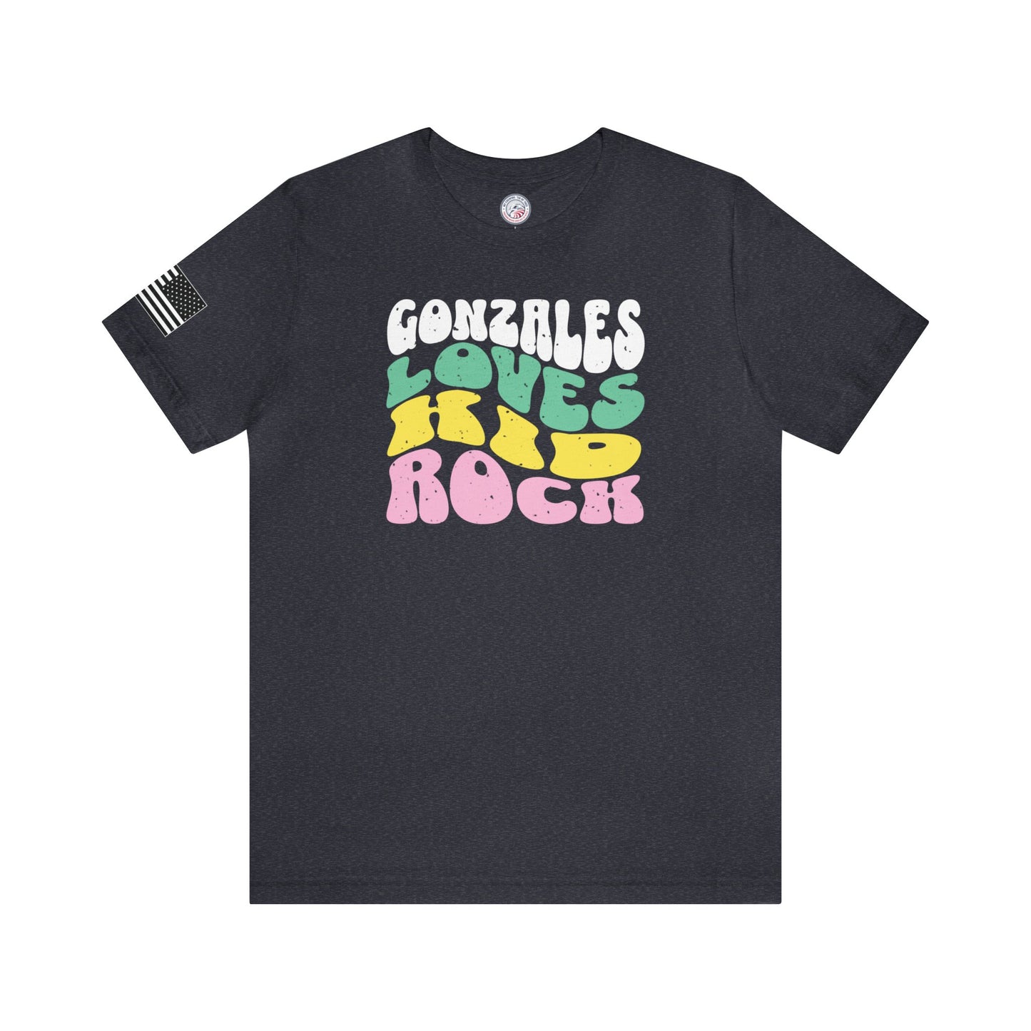 Gonzales Loves Kid Rock Retro Premium Tee