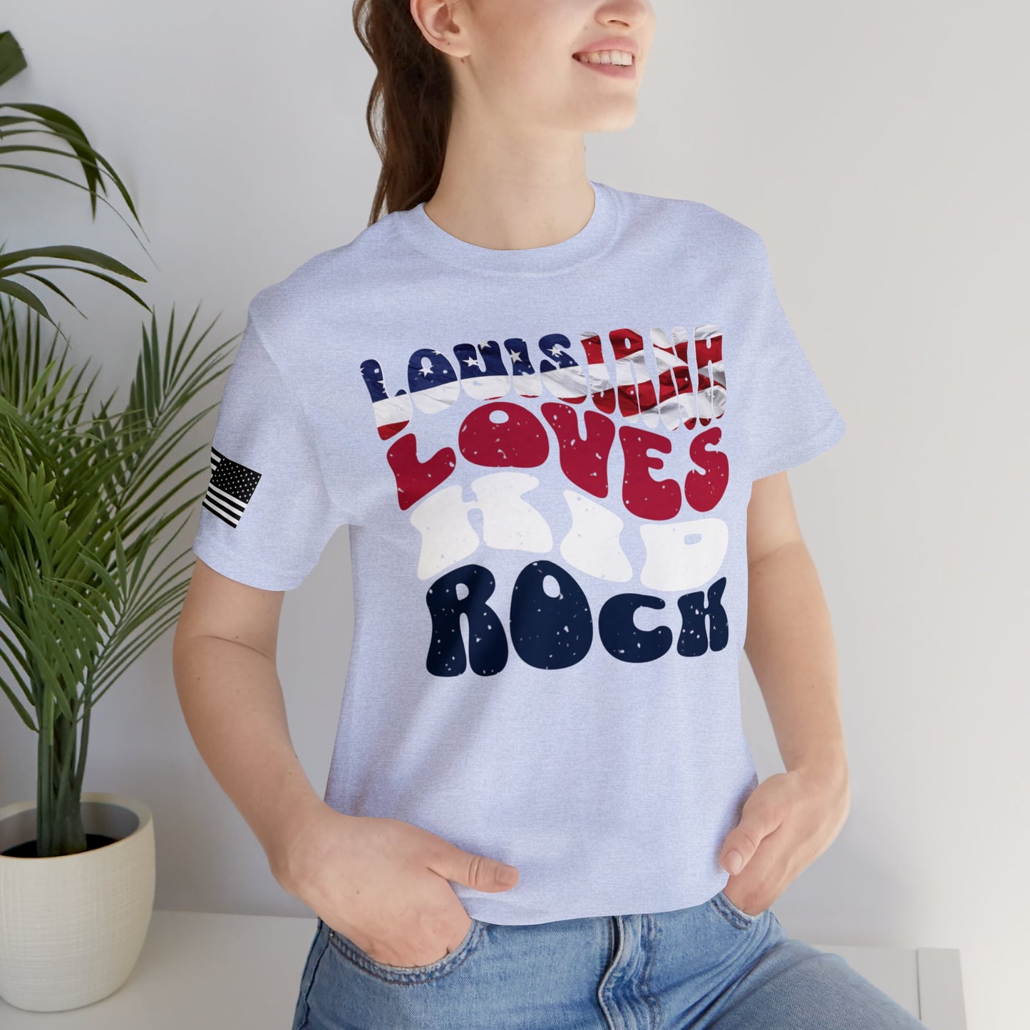 Louisiana Loves Kid Rock Retro Premium Tee