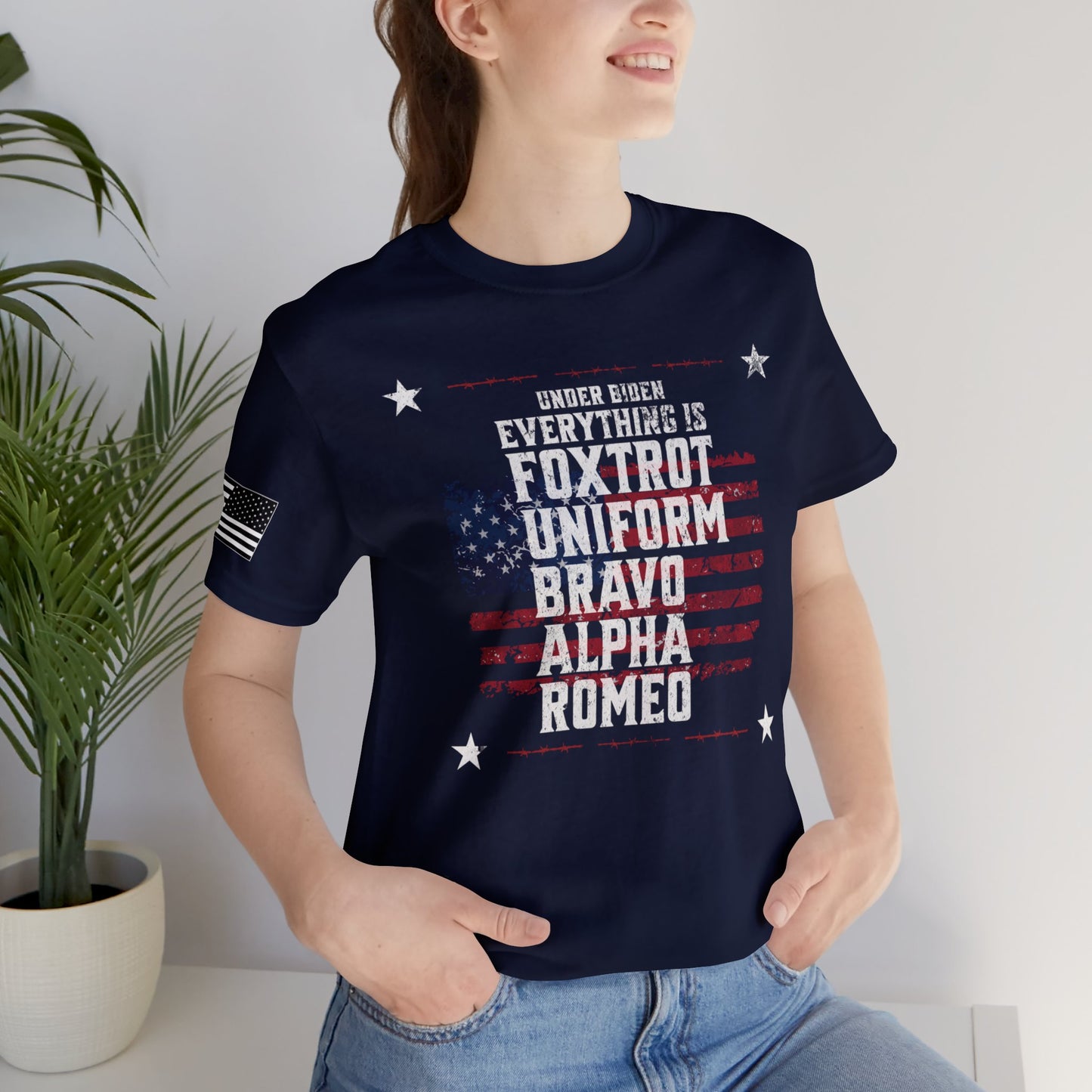 Under Biden, Everything is FUBAR Premium Tee - Front