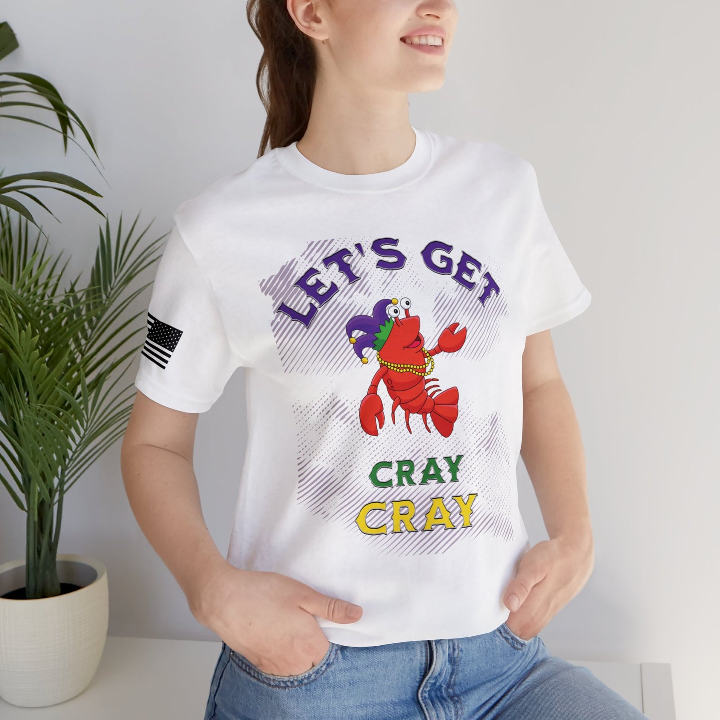 Let's Get Cray Cray Mardi Gras Premium Tee