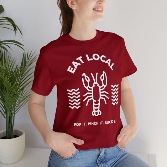 Eat Local Premium Tee - Crawfish