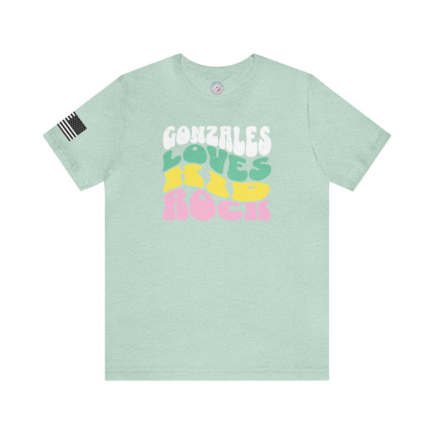 Gonzales Loves Kid Rock Retro Premium Tee