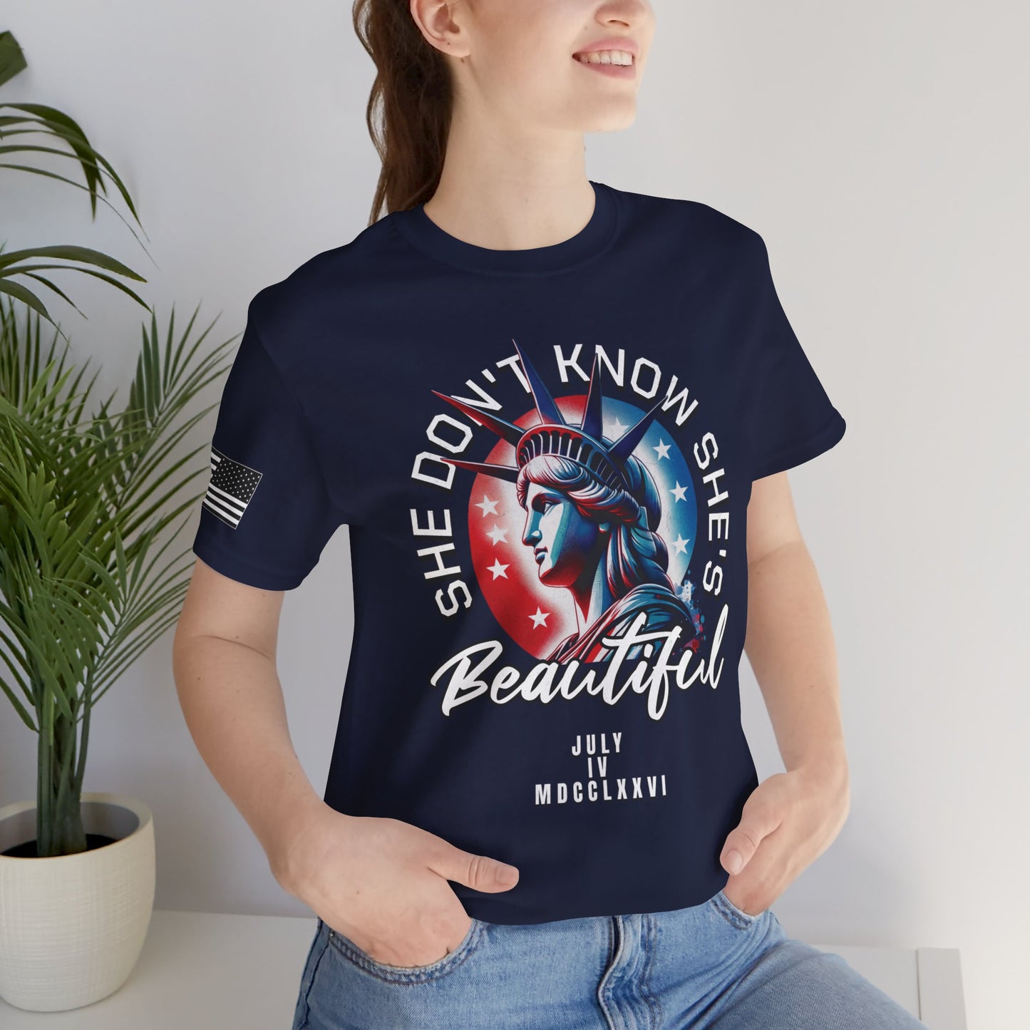 She Don't Know She's Beautiful Premium Tee