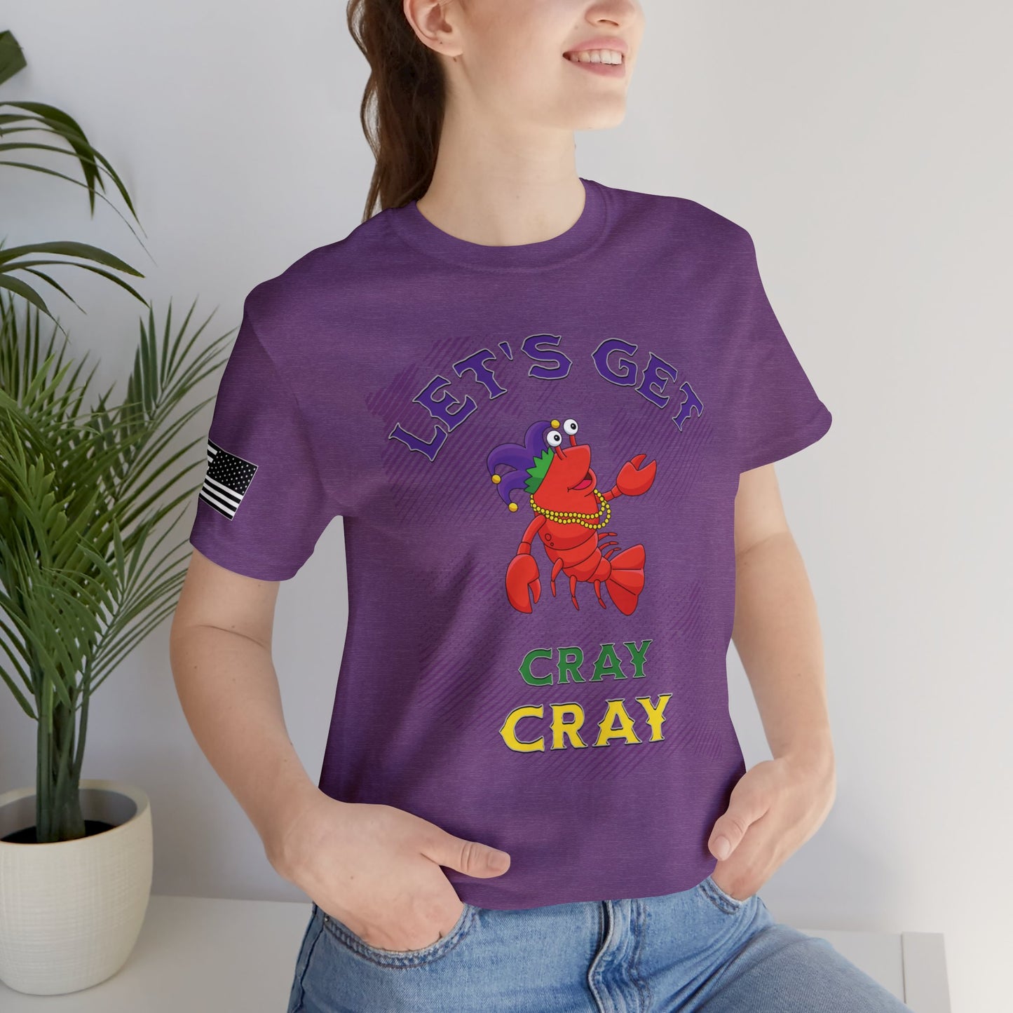 Let's Get Cray Cray Mardi Gras Premium Tee