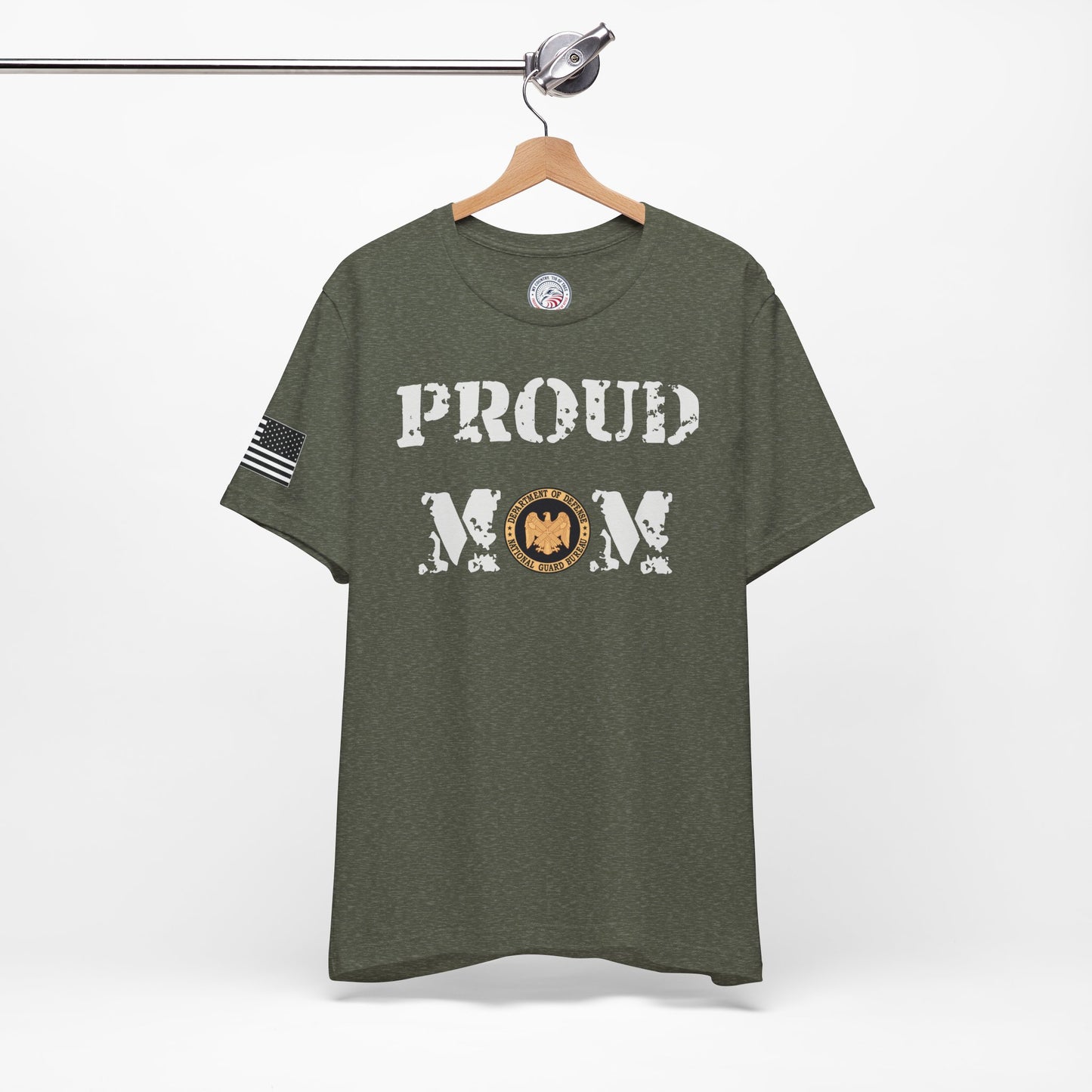 Proud Mom Premium Tee - National Guard