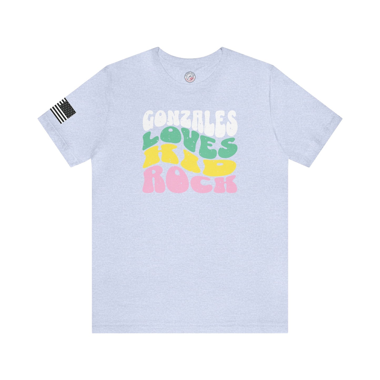 Gonzales Loves Kid Rock Retro Premium Tee