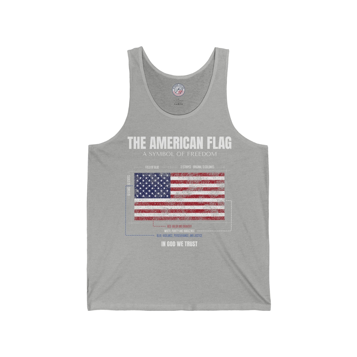 A Symbol of Freedom Jersey Tank - Front