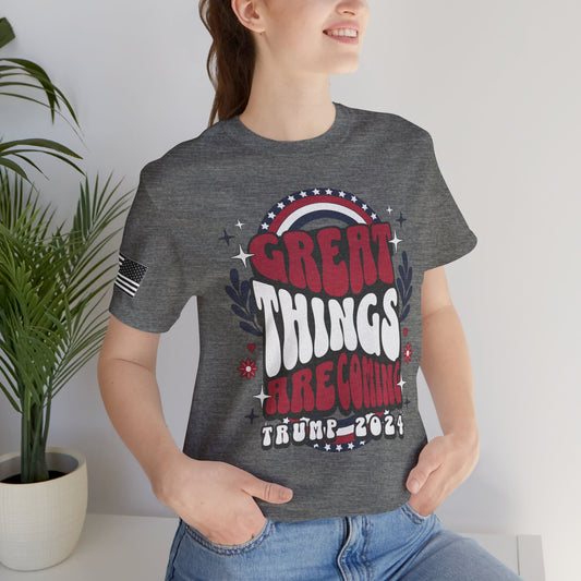 Great Things are Coming Trump 2024 Premium Tee