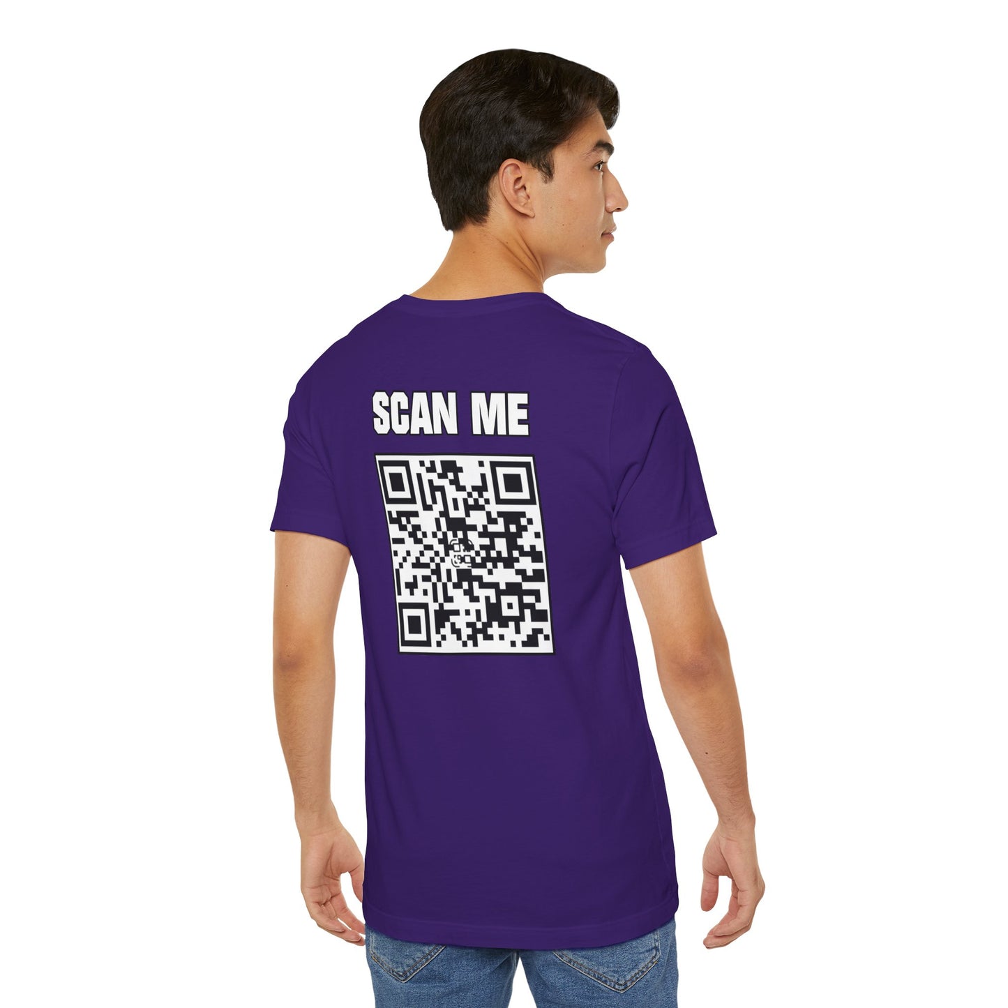 Geaux Tigers Scan Me Premium Tee