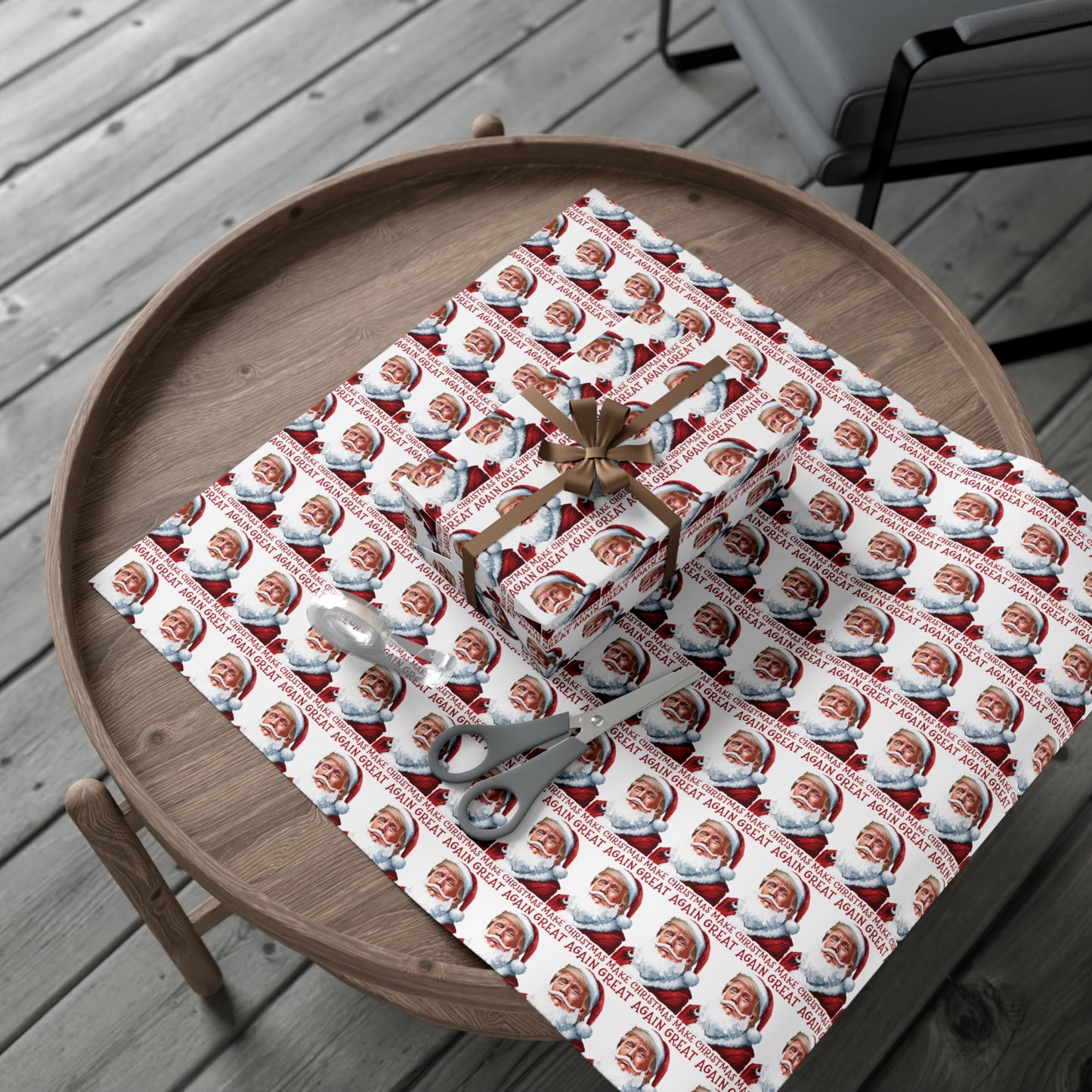 Trump Make Christmas Great Again Wrapping Paper