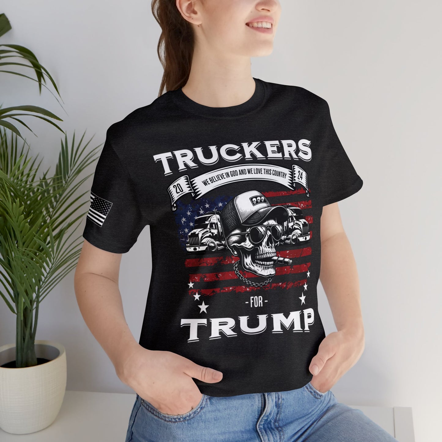 Truckers for Trump Premium Tee - Color