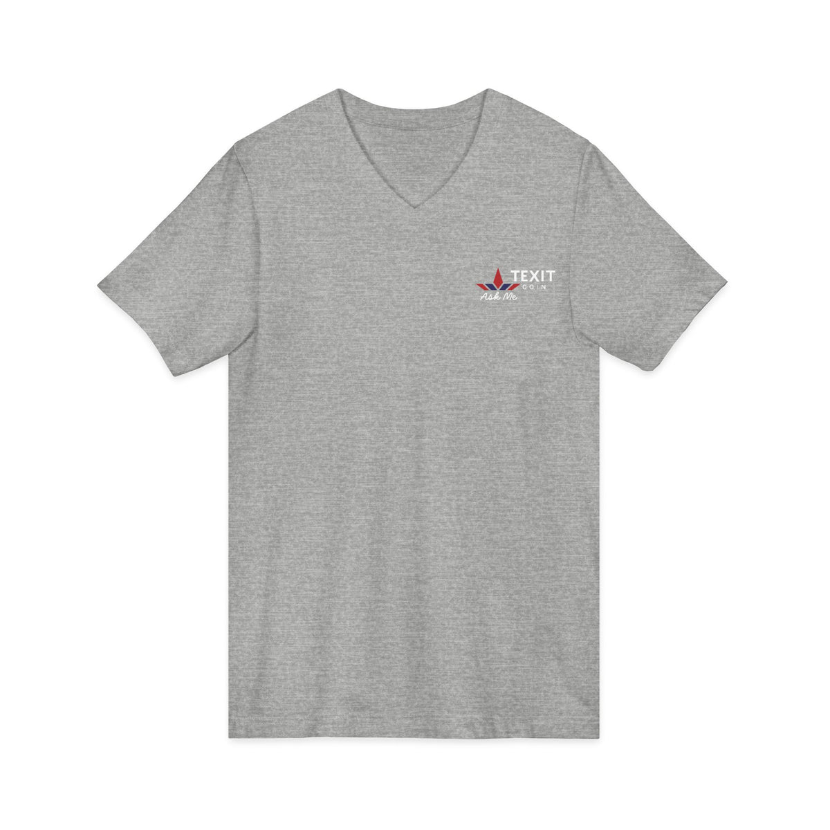 TEXIT Team Kajun Coin a Day Short Sleeve V-Neck Tee