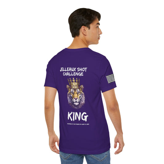 Jelleaux Shot Challenge King Premium Tee