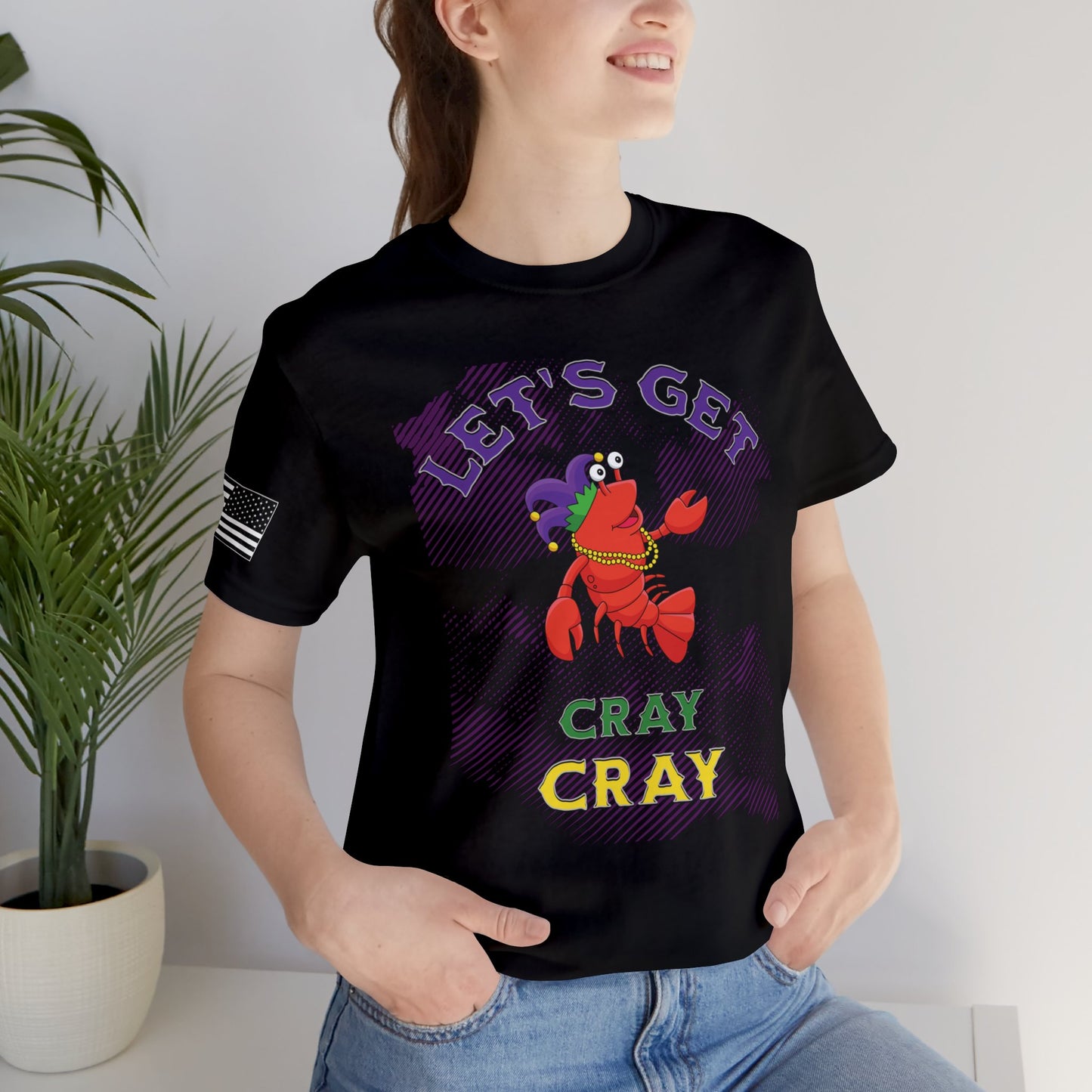 Let's Get Cray Cray Mardi Gras Premium Tee