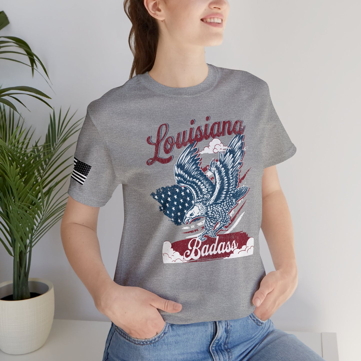 Louisiana Badass Premium Tee - Front