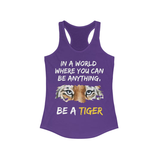 Be a Tiger Ladies' Slim-Fit Racerback Tank