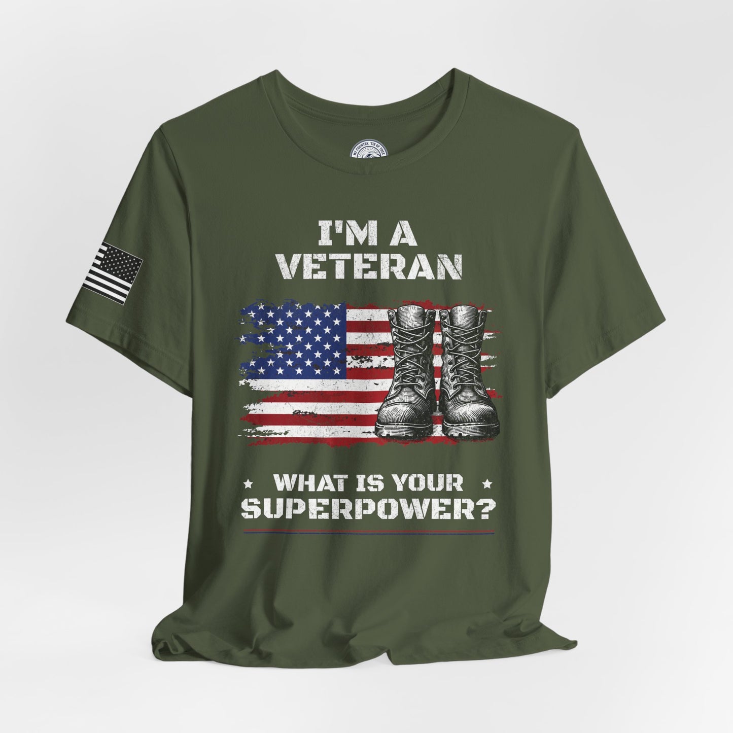 Veteran Superpower Premium Tee