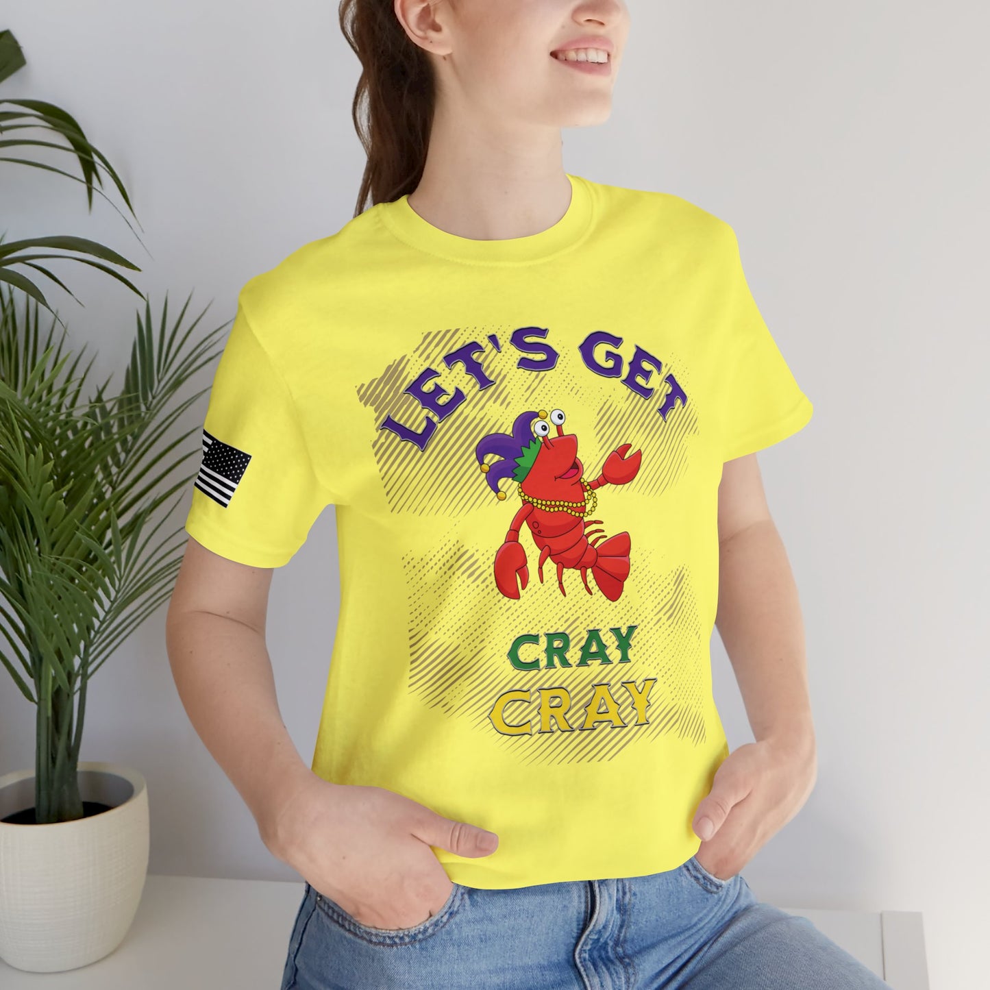 Let's Get Cray Cray Mardi Gras Premium Tee