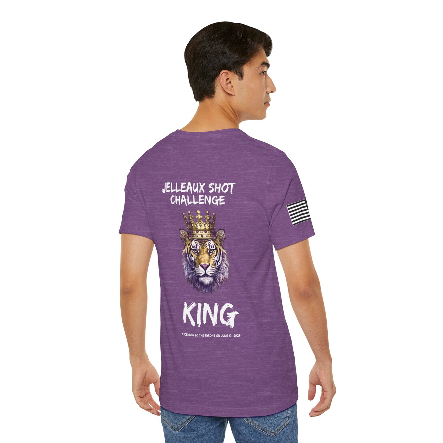 Jelleaux Shot Challenge King Premium Tee