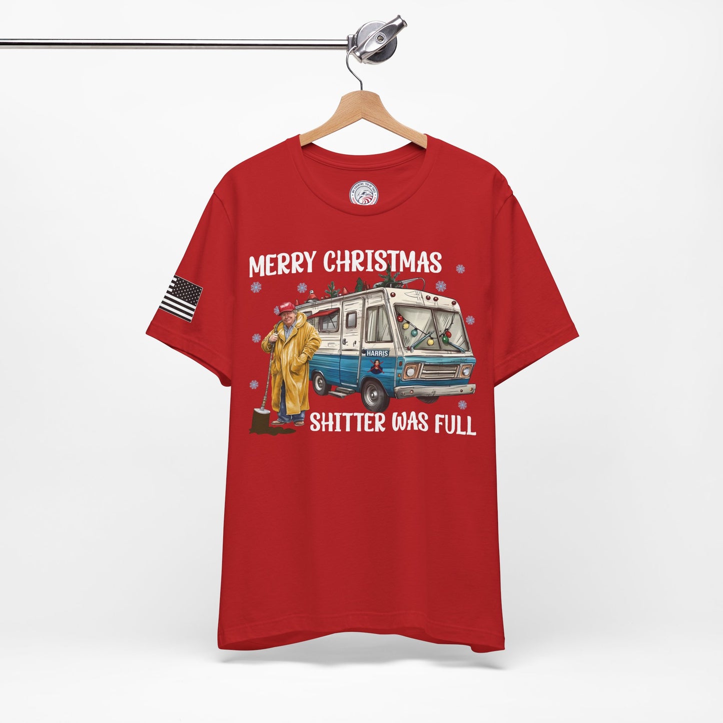 Merry Christmas Sh*tter Was Full Premium Tee