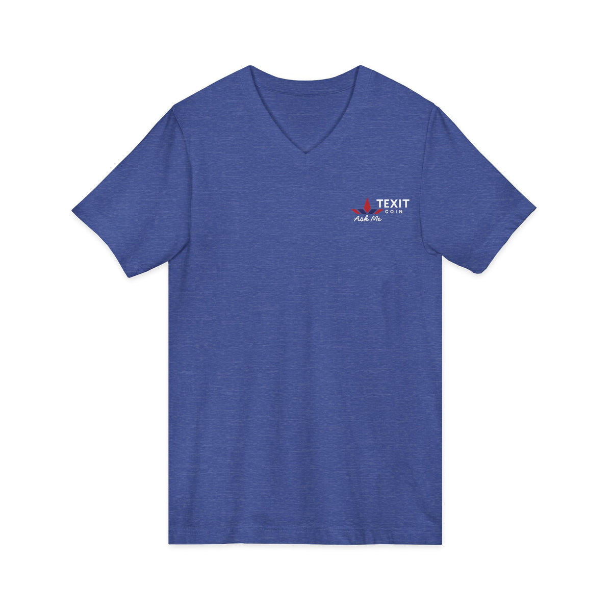 TEXIT Team Kajun Coin a Day Short Sleeve V-Neck Tee
