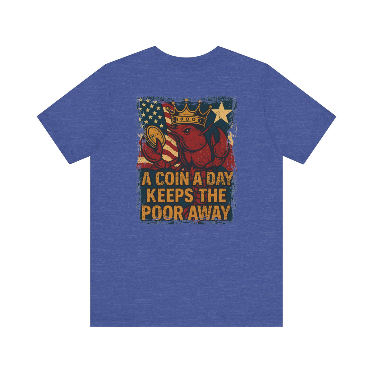 TEXIT Team Kajun A Coin a Day Premium Tee