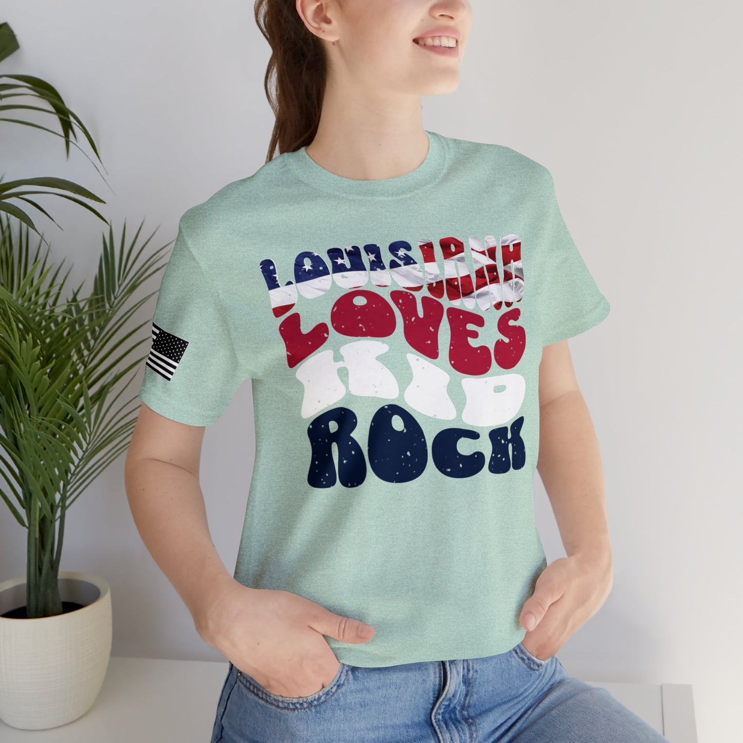 Louisiana Loves Kid Rock Retro Premium Tee