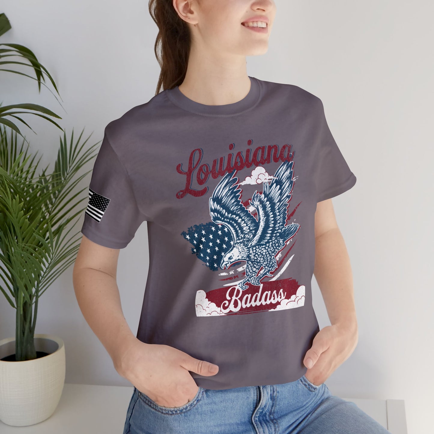 Louisiana Badass Premium Tee - Front