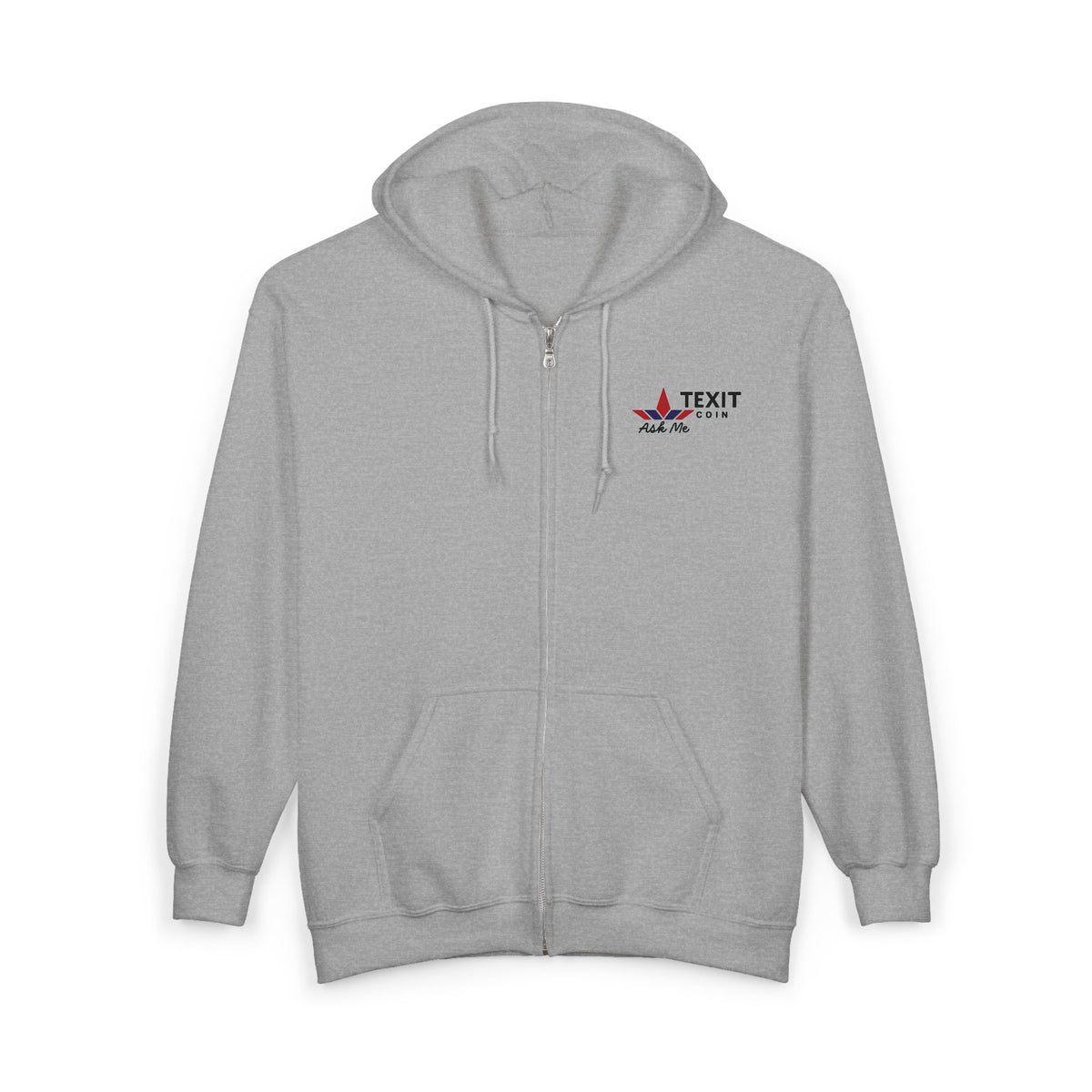 TEXIT Team Kajun Coin a Day Heavy Blend Full Zip Hoodie
