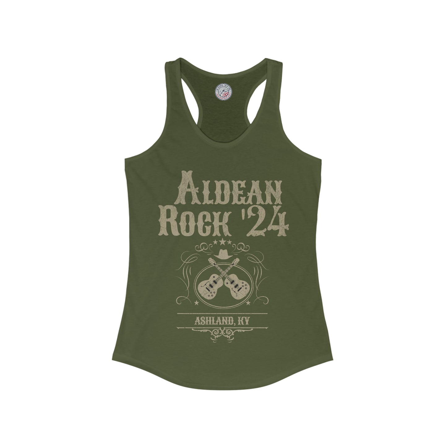 Aldean Rock '24 Ladies' Slim Fit Racerback Tank - Ashland, KY