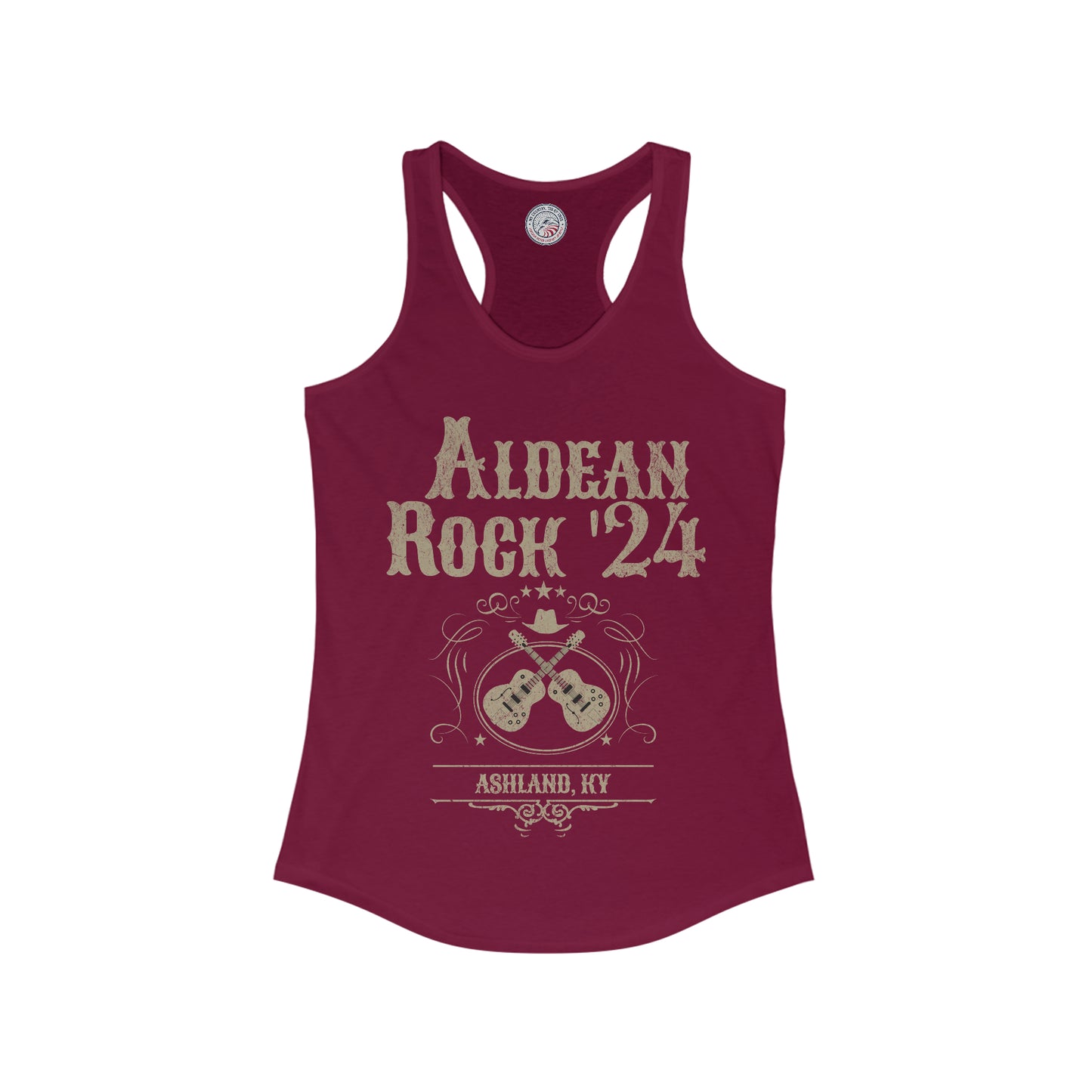 Aldean Rock '24 Ladies' Slim Fit Racerback Tank - Ashland, KY