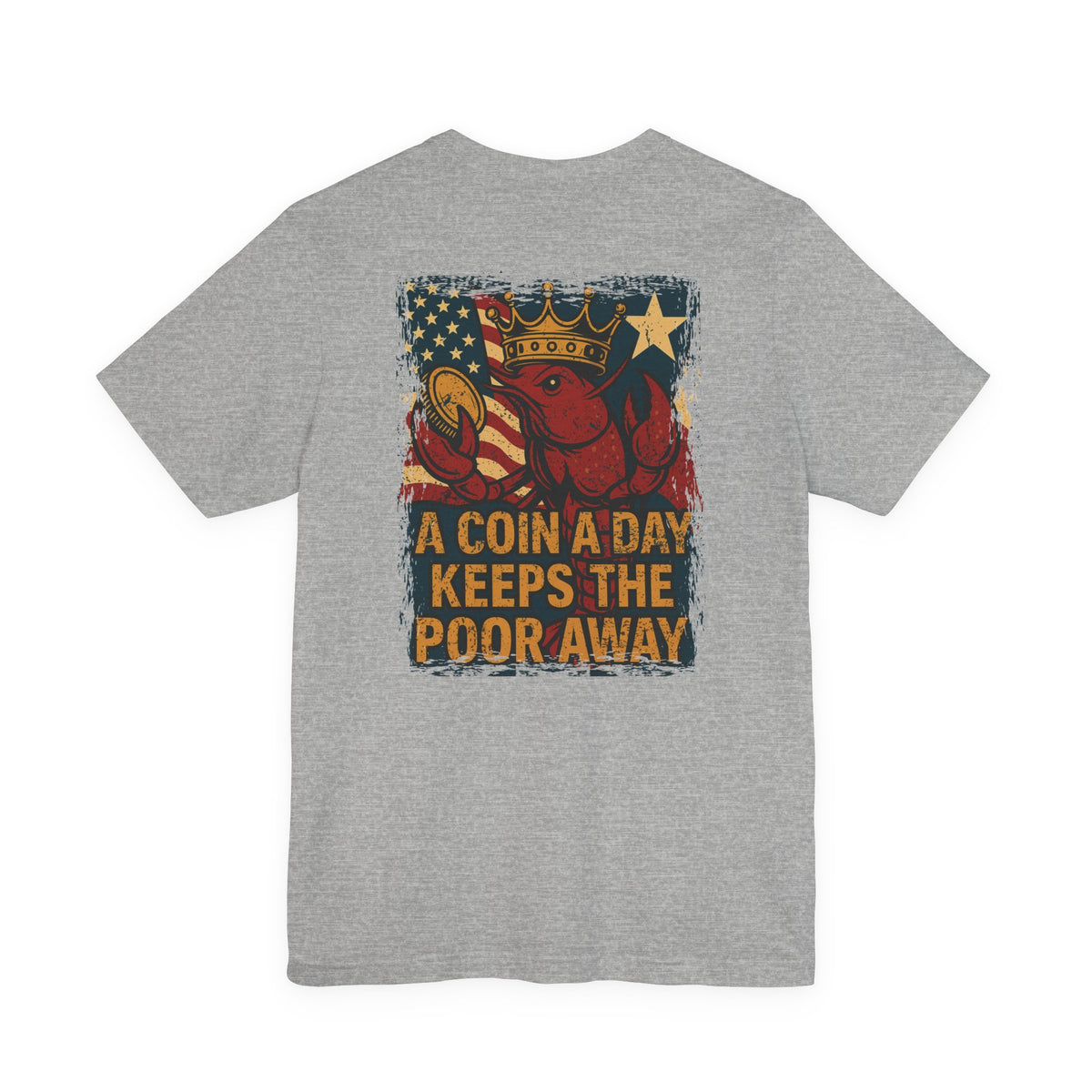TEXIT Team Kajun A Coin a Day Premium Tee