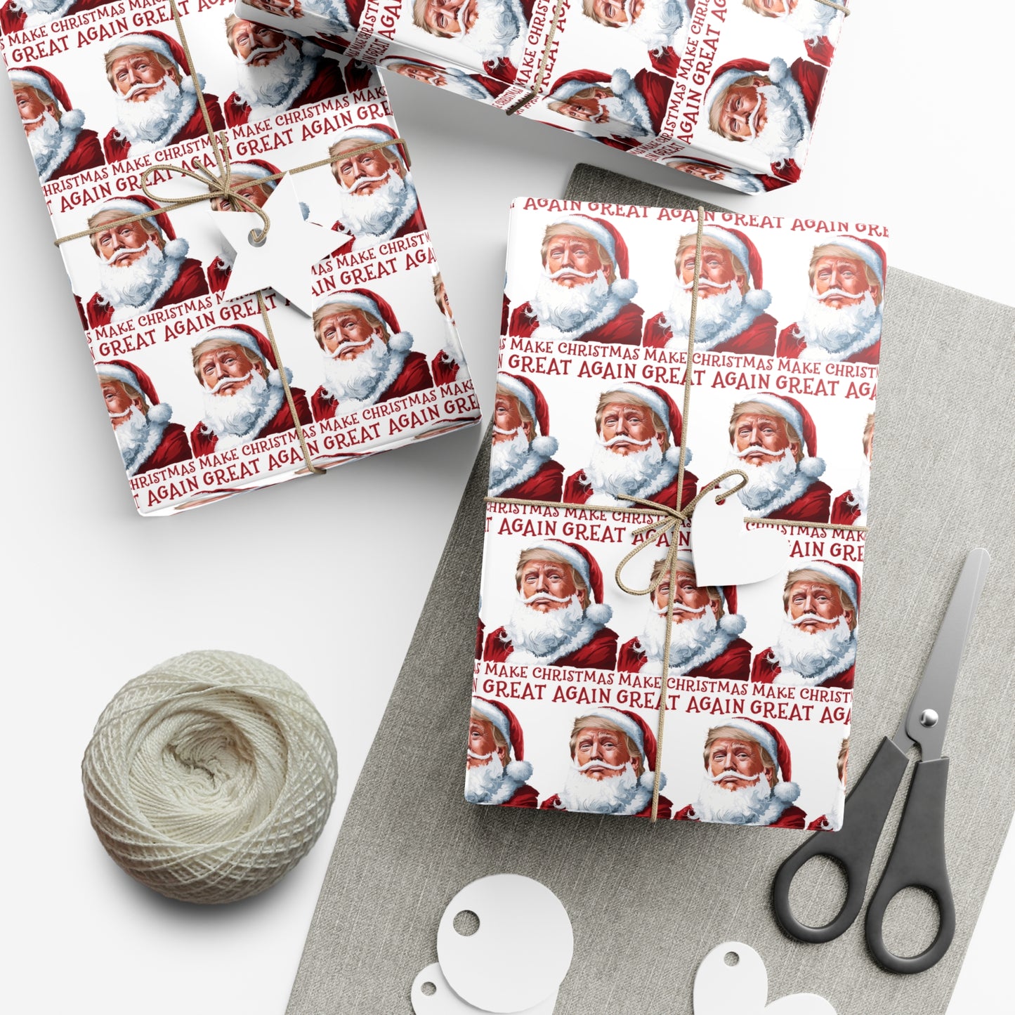 Trump Make Christmas Great Again Wrapping Paper