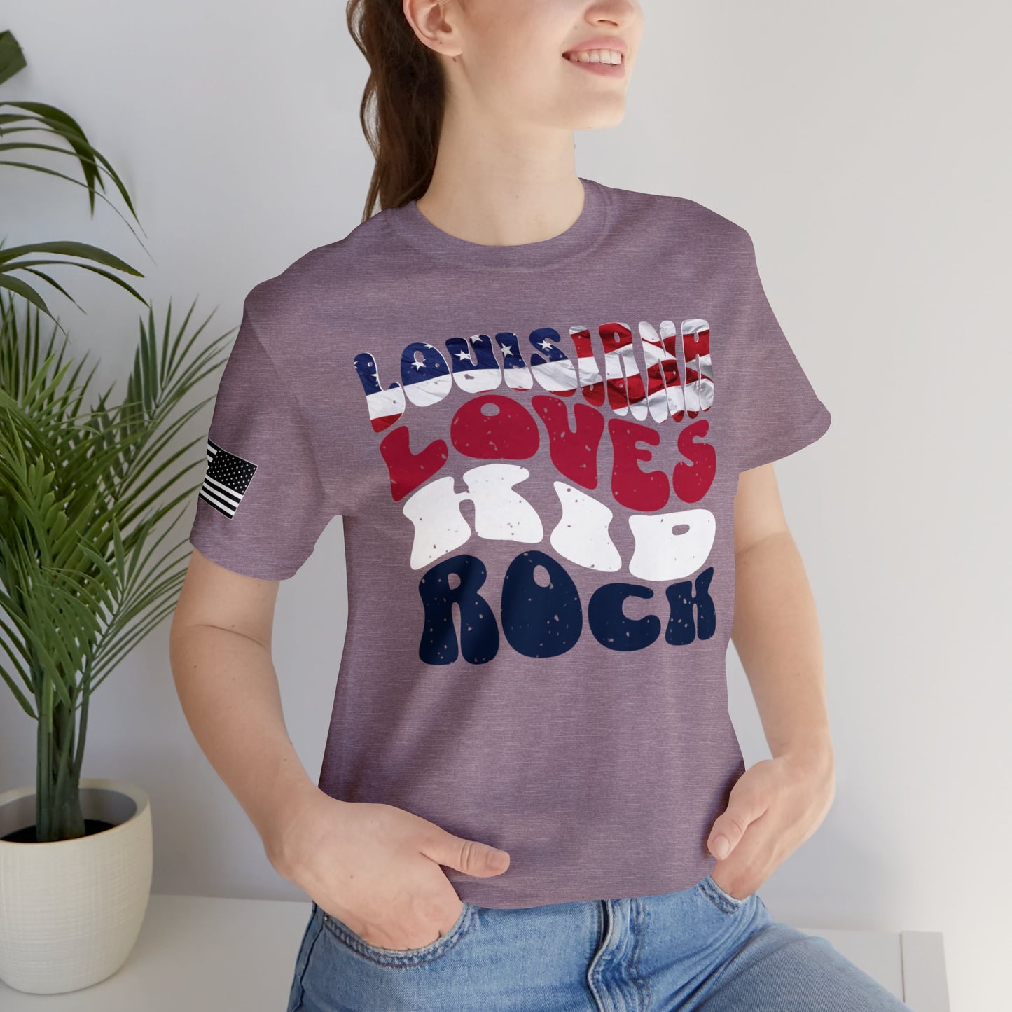 Louisiana Loves Kid Rock Retro Premium Tee