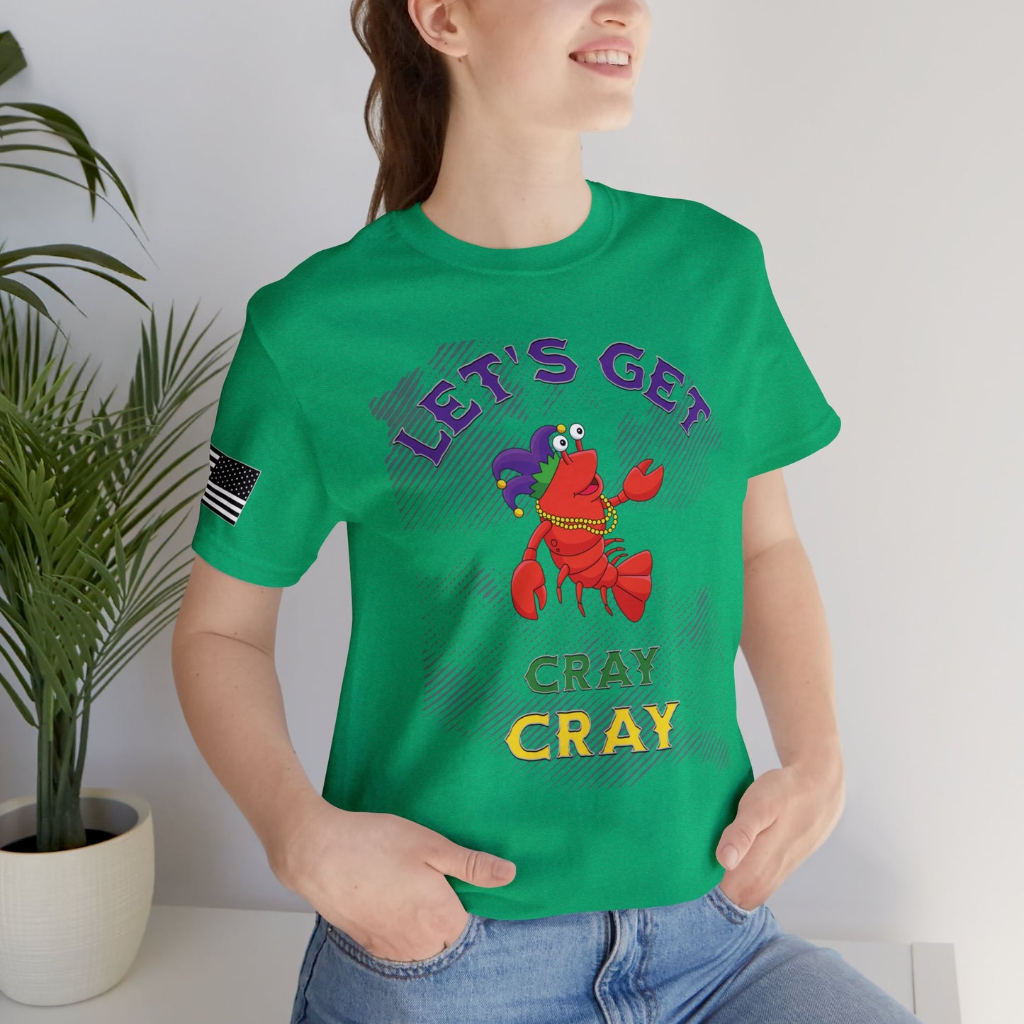 Let's Get Cray Cray Mardi Gras Premium Tee