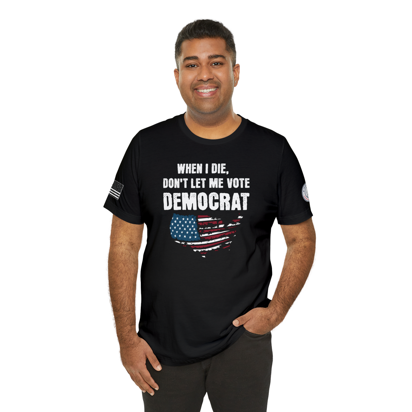 When I Die, Don't Let Me Vote Democrat Premium Tee