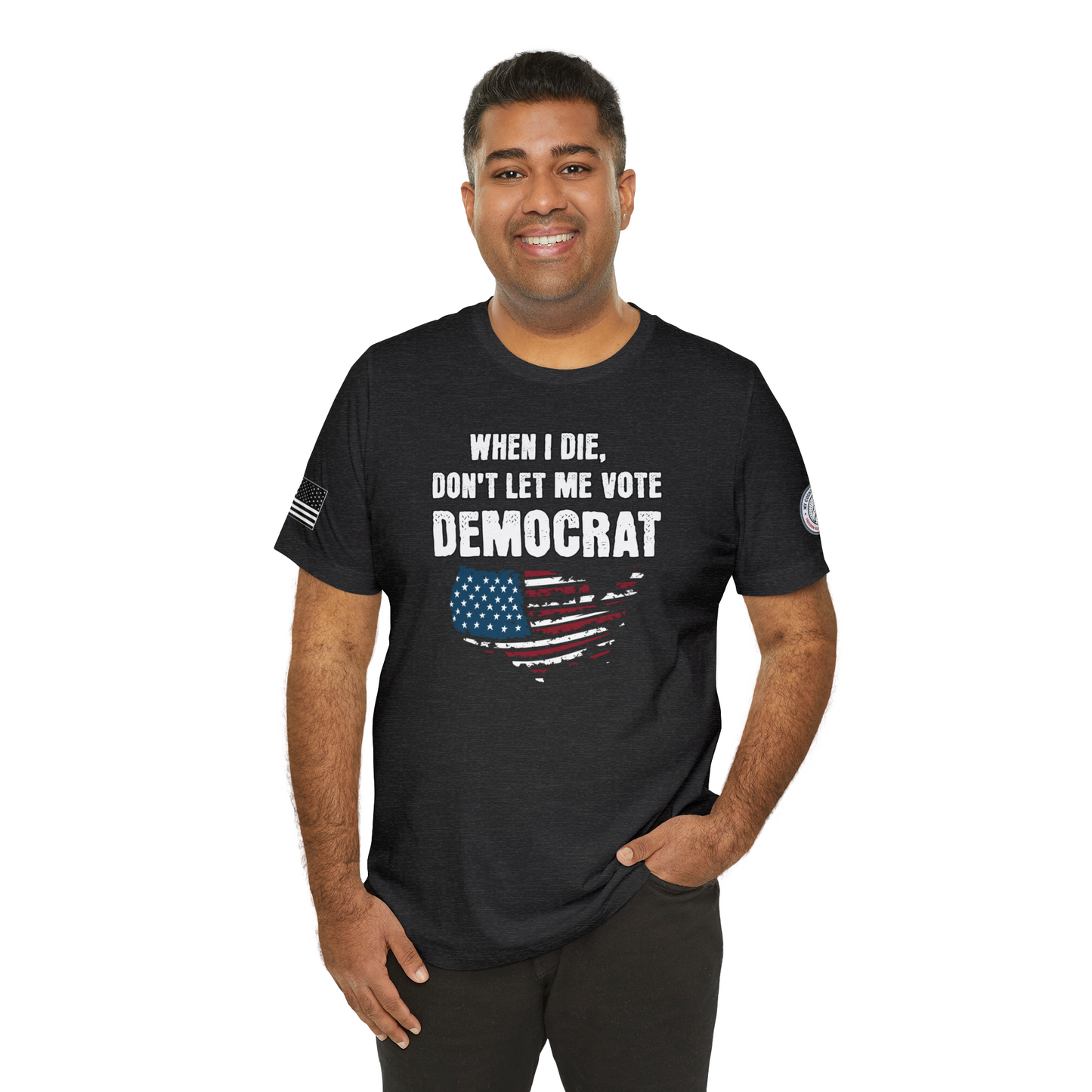 When I Die, Don't Let Me Vote Democrat Premium Tee