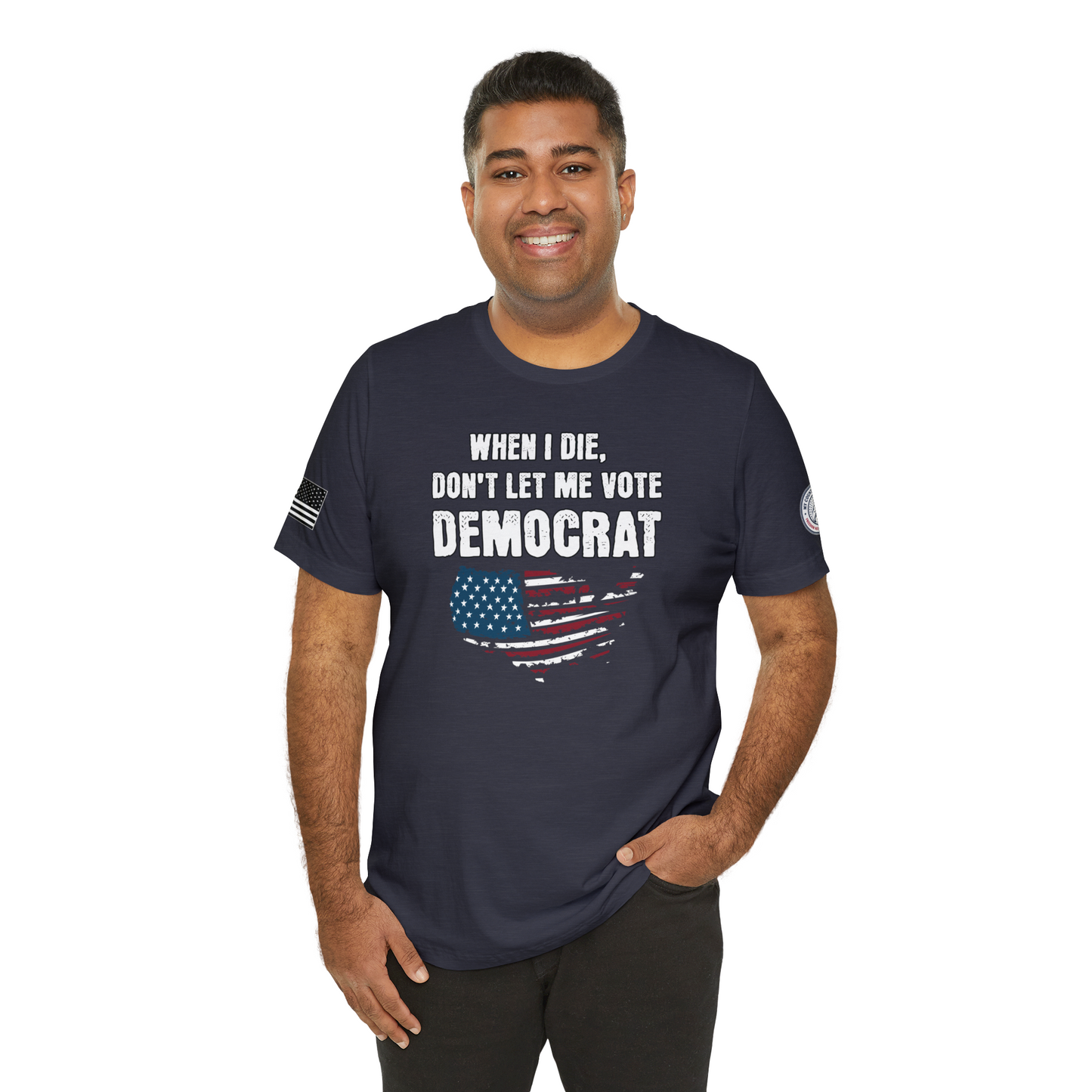 When I Die, Don't Let Me Vote Democrat Premium Tee