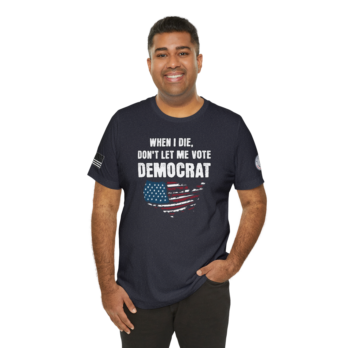 When I Die, Don't Let Me Vote Democrat Premium Tee