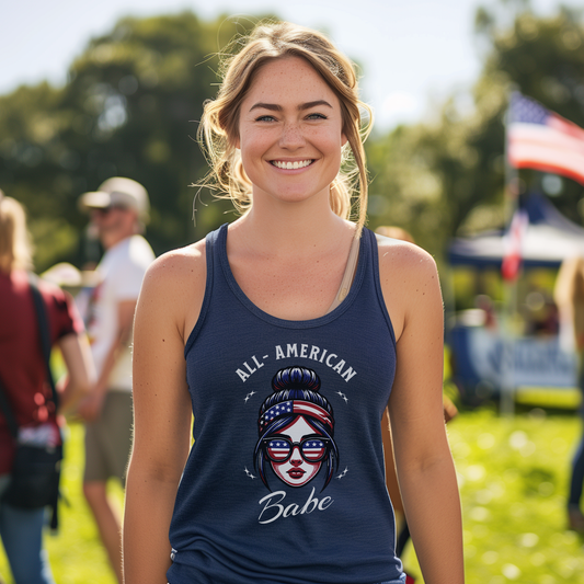 All-American Babe Jersey Tank