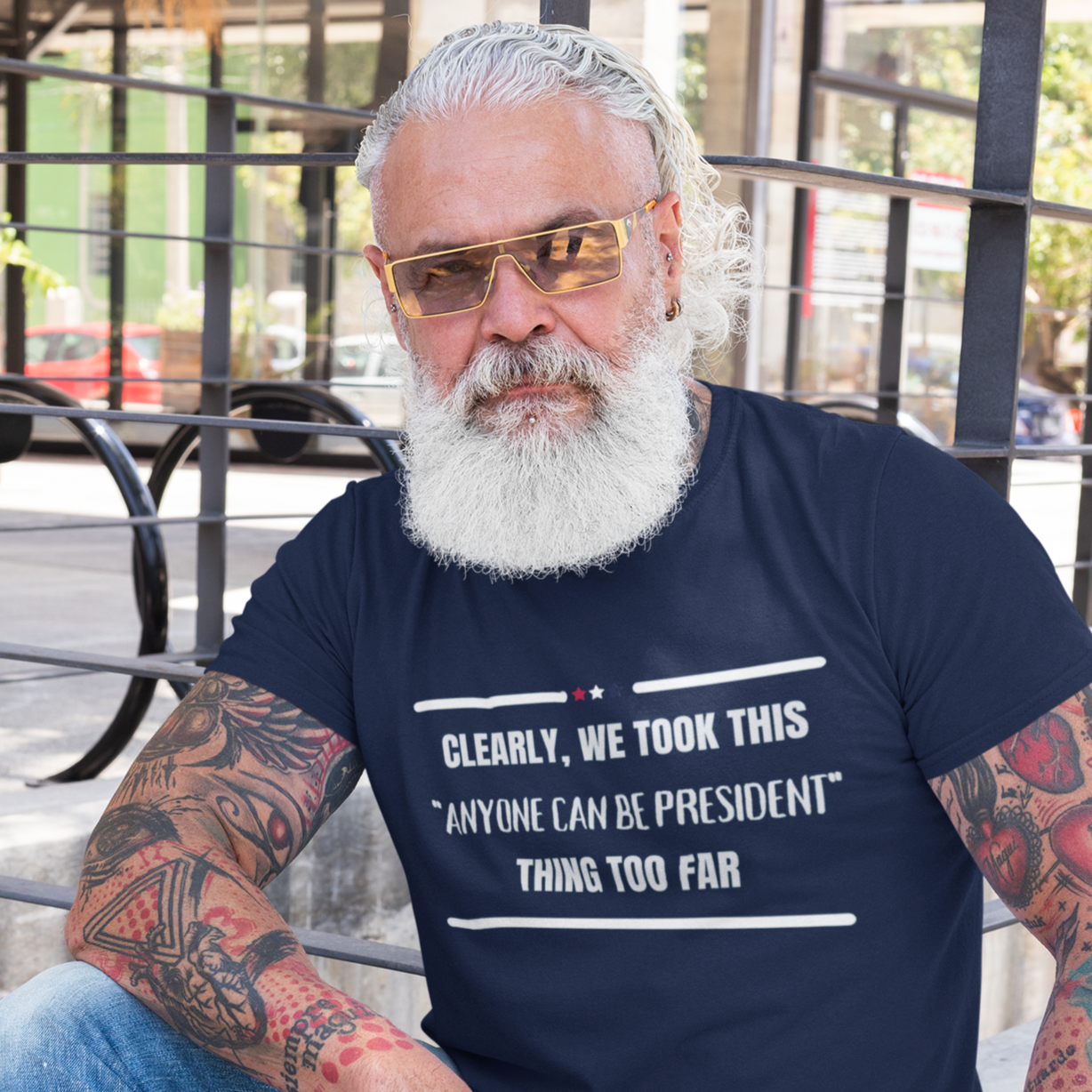 Anyone Can Be President Premium Tee