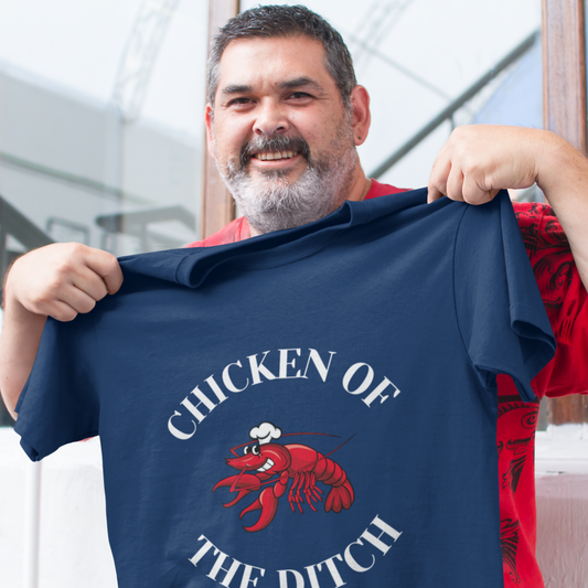 Chicken of the Ditch Premium Tee - White